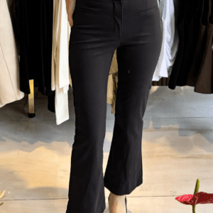 kadın, şık zara kumaş pantolon siyah